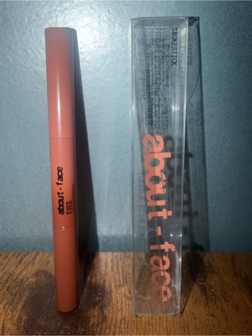 About-Face SmokeStick Stoke the Flames Dual-Ended Smoky EyeShadow Stick-NIB